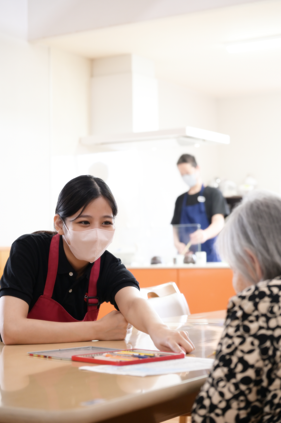 施設での日常風景 1